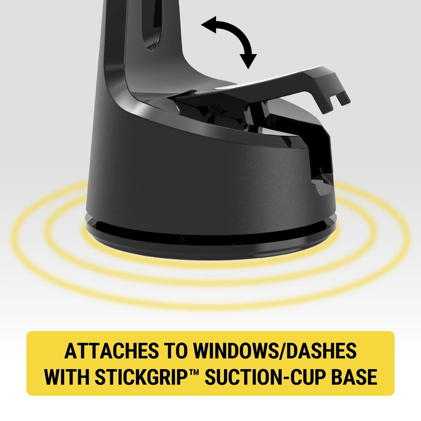 MPQMWD-SP1 Charge Pro Qi2 Magsafe 15W Fast Wireless Car Charger Dash/Windshield Mount Black